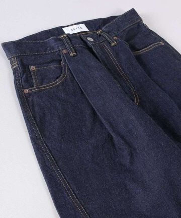 STPT6000 12.5oz BANAVE JEANS WIDE STRAIGHT,INDIGO, small image number 12
