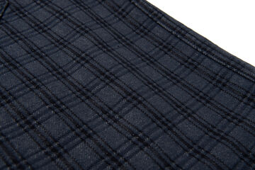5734 13.0oz Jacquard Check Shirts,NAVY, small image number 6