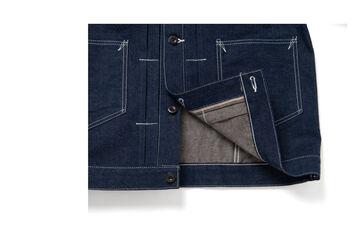 SP-114 15oz 45th Earth Denim Jacket,, small image number 5