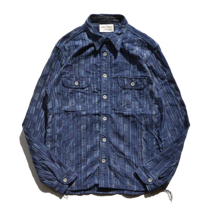SSS21IK ICHIMATSU WORK SHIRT,, medium