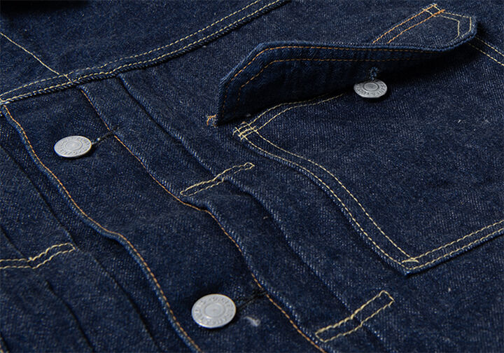 SD-482 Natural Indigo 2nd Type Denim Jacket,, medium image number 6