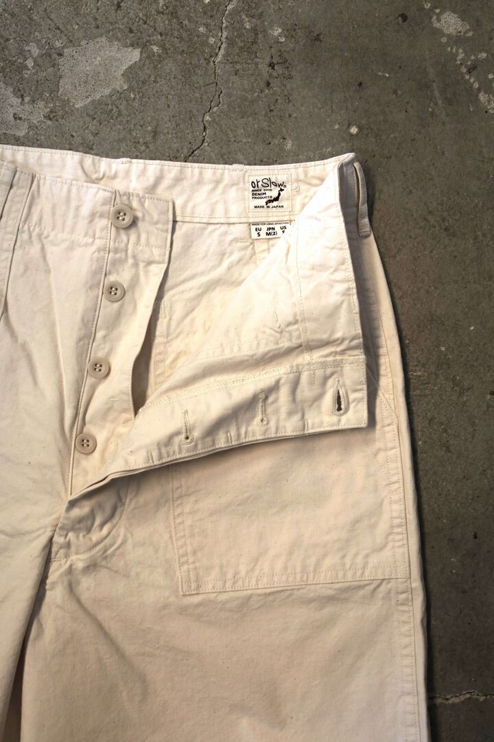 01-7103 SUMMER FATIGUE SHORTS (M66 ECRU),, medium image number 2
