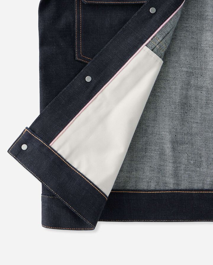 MMGJ0003 14.7oz #003 "STANDARD" DENIM 3rd Type JACKET (TOKUNO BLUE),, medium image number 4