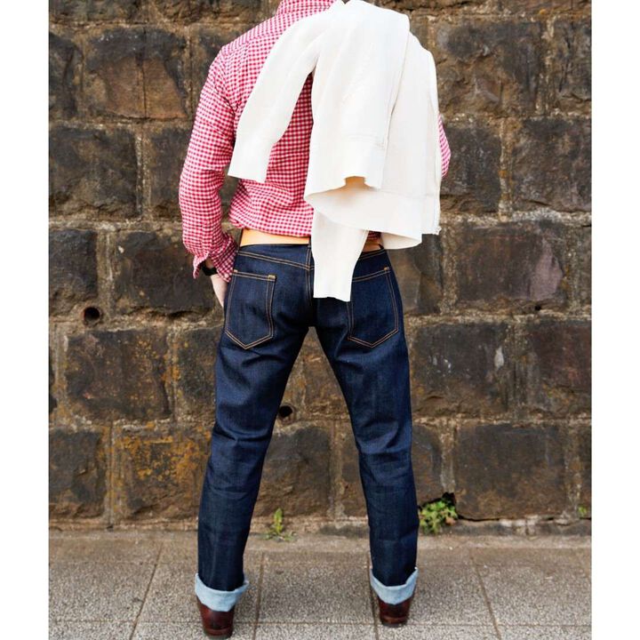 F1138 Stretch Tapered Slim Selvedge 12.5oz,, medium image number 8