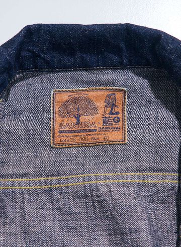 S101AX-SAKURA 18oz "AI PLUS-SAKURA" DENIM JACKET,, small image number 2