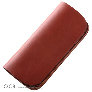 PAILOT RIVER PR-KUJIRA-LW (REDMOON)  Long Wallet　PR-KUJIRA-LW (Oil Leather Black
Oil Leather Red Brown
Oil Leather Dark Brown
Saddle Leather Natural),OIL LEATHER RED BROWN, small image number 3