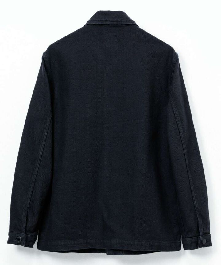 MZOT0342 DOBBY COVERALL,BLACK, medium image number 1
