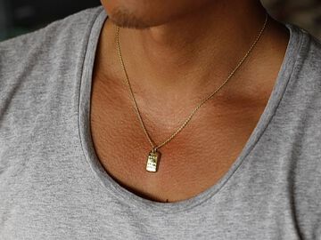 17AJK-161 999.9 Stay Gold Necklace,, small image number 5