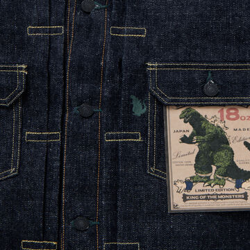 GZ-011 Godzilla denim JK,, small image number 5