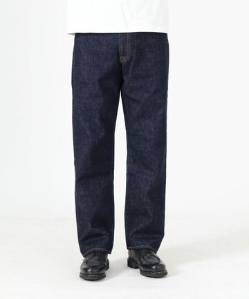 J501 14.8oz American Cotton Vintage Selvedge Loose Straight (One washed),, small image number 0