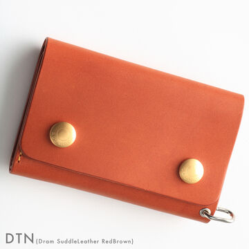 TW01-MID 'MID LINE' Short Wallet TW01-MID,DRAMSUDDLELEATHER NATURAL, small image number 2