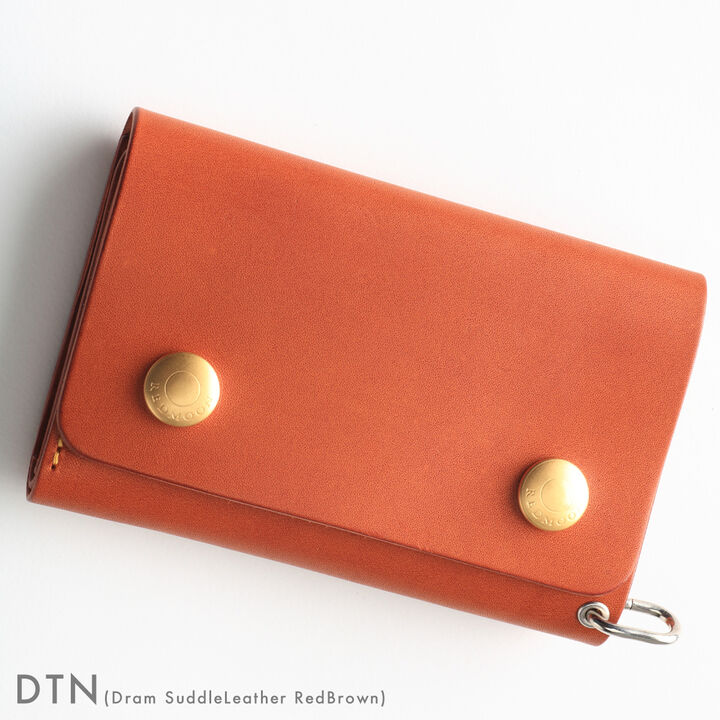 TW01-MID 'MID LINE' Short Wallet TW01-MID,DRAMSUDDLELEATHER NATURAL, medium image number 2