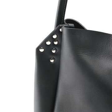PAILOT RIVER PR-CAL-B (REDMOON) Tote Bag PR-CAL-B (Oil Leather Black, Oil Leather Red Brown, Oil Leather Dark Brown, Oil Leather Camel Brown),OIL LEATHER DARK BROWN, small image number 7