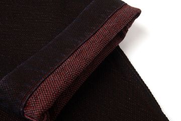 【Pre-Order】1942 13oz Bengara-dyed Sashiko Pants Regular Straight,RED, small image number 4