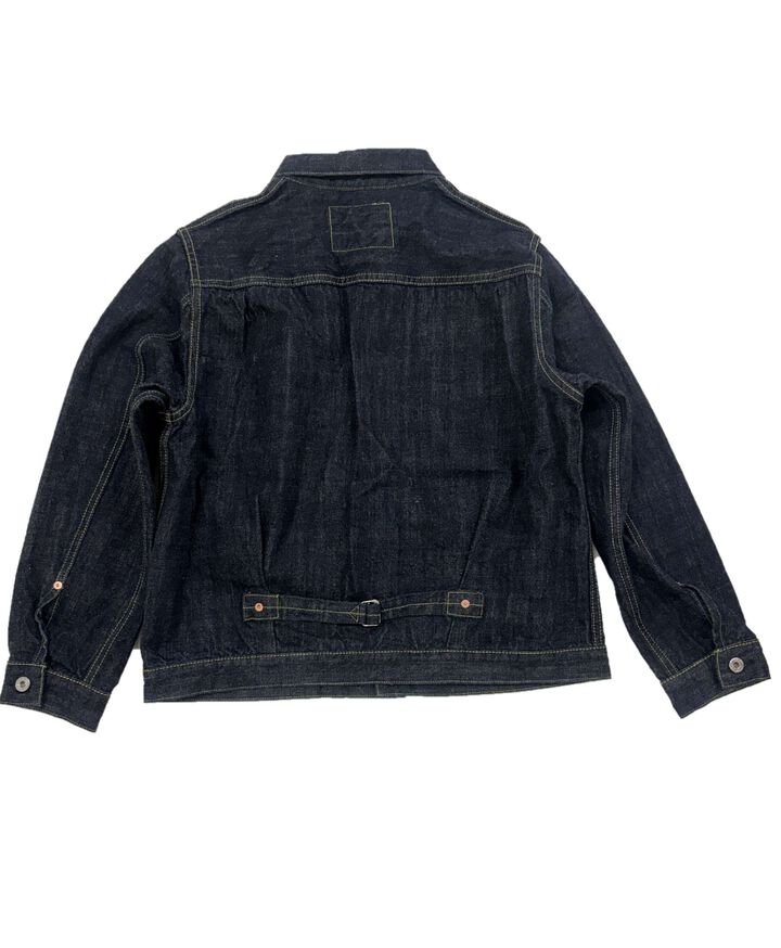F2460 14OZ WW II DENIM BLOUSE CAMEROON COTTON  ROCKY SELVEDGE,, medium image number 3
