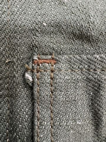 ONI03502-OLD18 18oz Olive Denim Coverall,, small image number 10