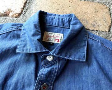 GZ-JWSS-3104 Work S / S shirt(Chambray),, small image number 8