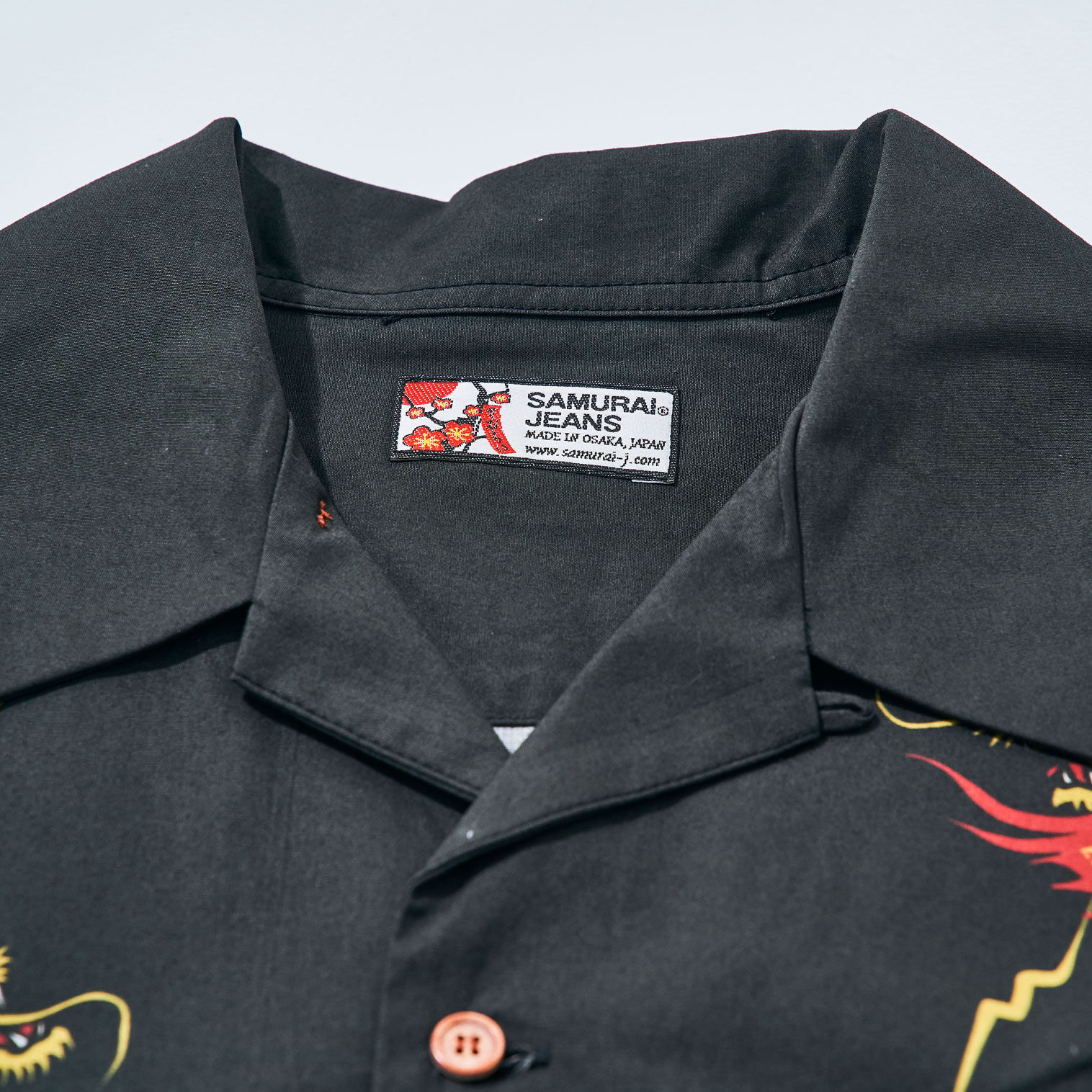 DENIMIO | SSA24-01 Dragon Hawaiian Shirt