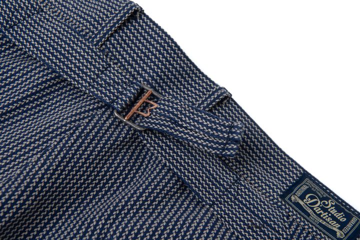 【Pre-Order】1947 Indigo NORAGI Work Trousers Wide Straight,INDIGO STRIPE, medium image number 5
