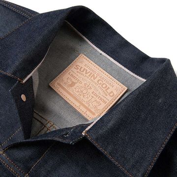 D4646 15oz Suvin Gold Denim Jacket,, small image number 2