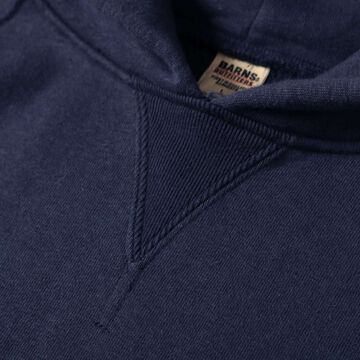 BR4932N TSURI-AMI SWEAT RAGLAN PULL OVER PARKA-NAVY-M,NAVY, small image number 6