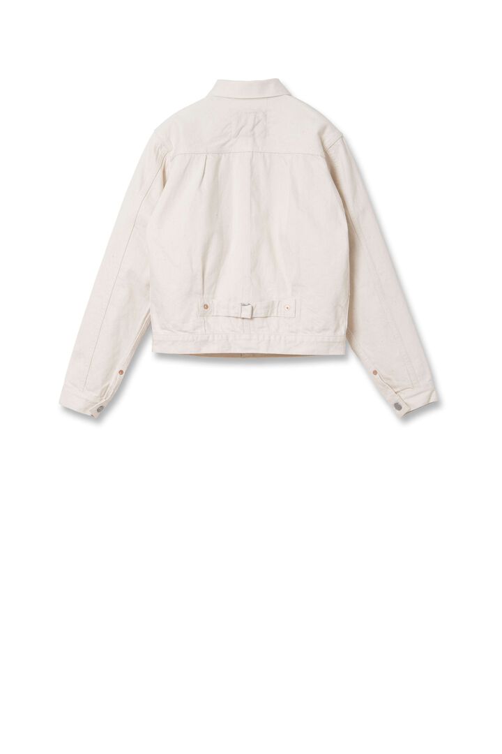 SDL-411E 1st Type White Denim Jacket,, medium image number 1