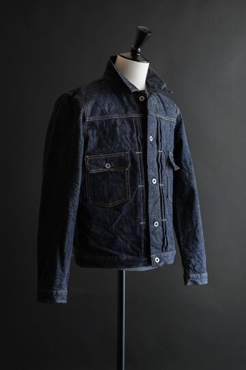 M6803 (SP) 17oz Heavy Gauge Denim Jacket EMB,, small image number 1