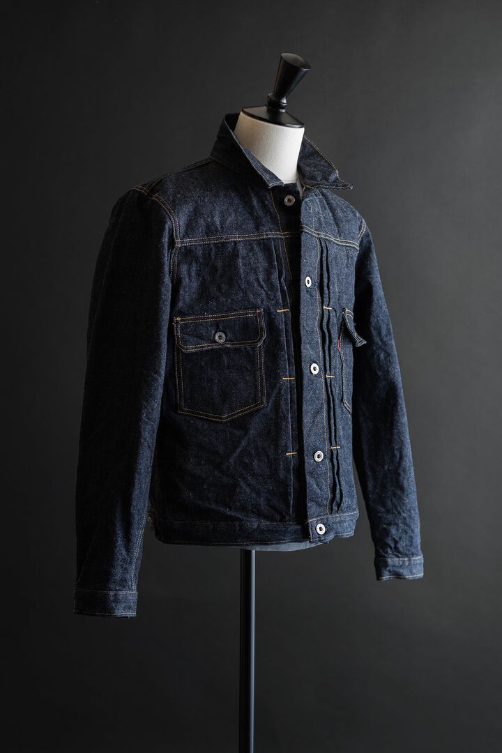 M6803 (SP) 17oz Heavy Gauge Denim Jacket EMB,, medium image number 1