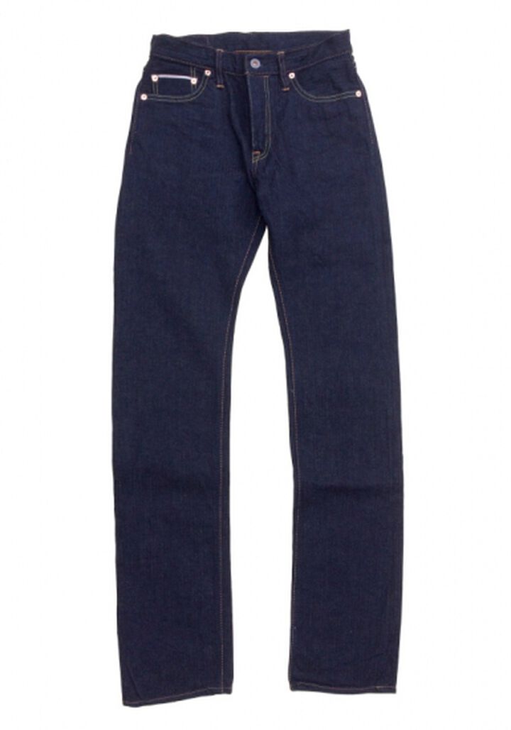 GZ-16SLST-Z01HBZIPOW 16oz Herringbone ZIP jeans Slim Straight(One washed),, medium image number 1