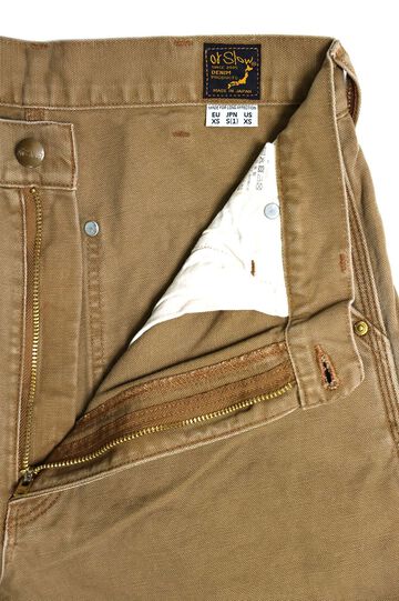 01-5328 DAD’S FIT PAINTER PANTS (53 BROWN),, small image number 4