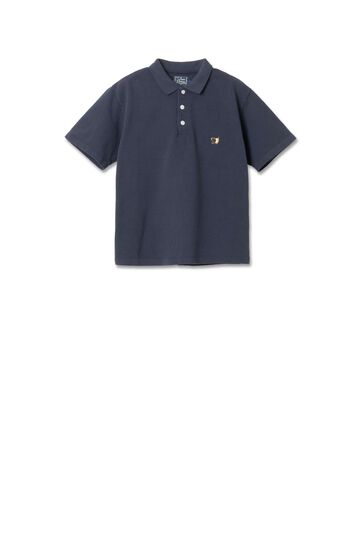 8201 Pique  (Kanoko) Polo Shirt,NAVY, small image number 0