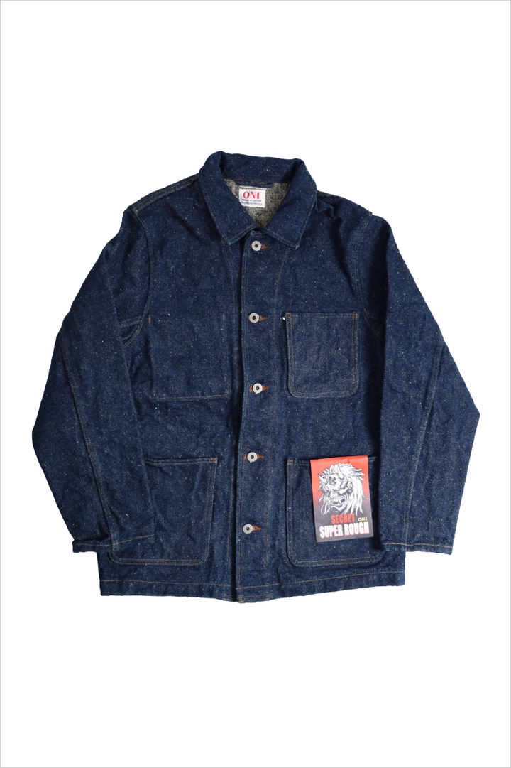 ONI-03502SESR 20oz Secret Super Rough Denim Coverall