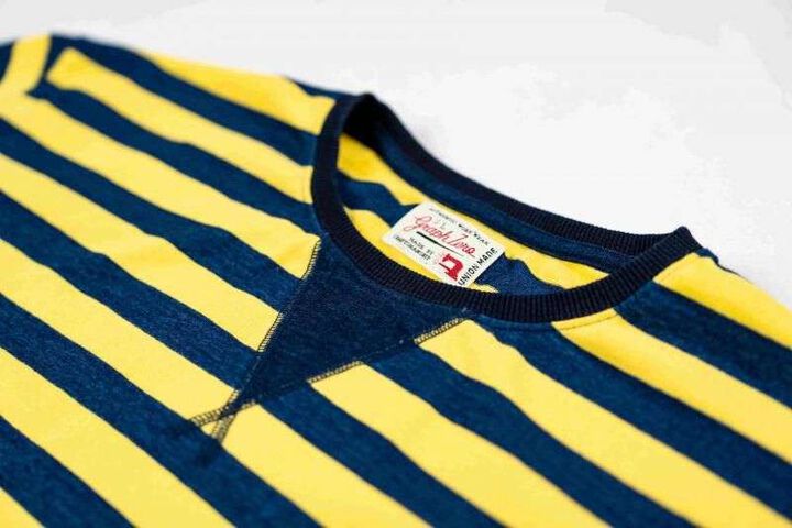 GZ-IDTC-25 Indigo Crew Neck T-shirt,WHITE, medium image number 11