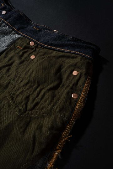 S1956WS 14oz SUVIN GOLD ISHIKAWADAI TAPERED,, small image number 7