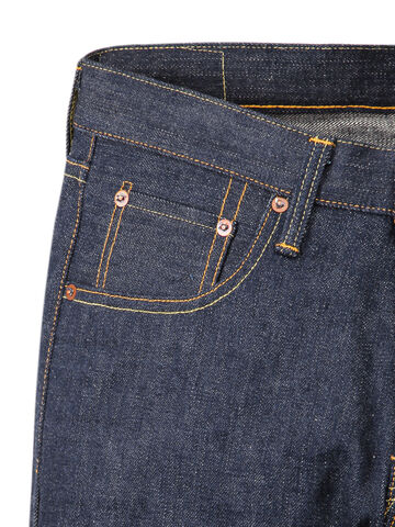 TANUKI NS1 16.5oz Natural Indigo Slim,, small image number 3