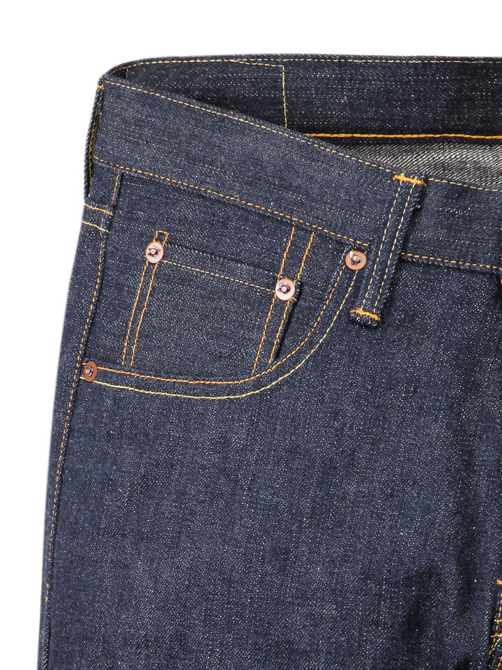 TANUKI NS1 16.5oz Natural Indigo Slim,, medium image number 3