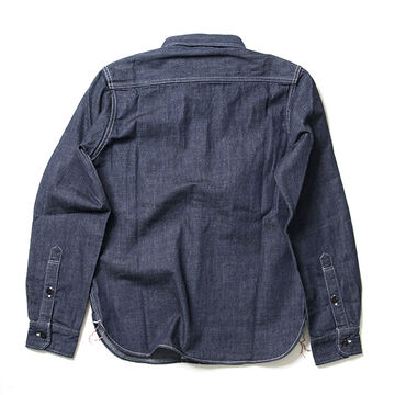 5333B Denim long-sleeved work shirt,, small image number 1