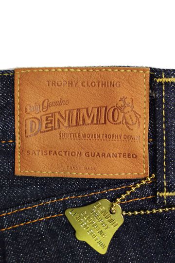 TRPDM1605 14.5oz TROPHY CLOTHING × Denimio COLLAB DIRT DENIM REGULAR STRAIGHT,, small image number 1