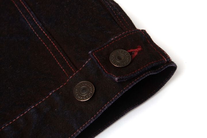 【Pre-Order】D4669 15oz No.100 Bengara-dyed Denim Jacket,, medium image number 7