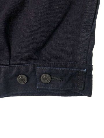 MXGJ3002 15.7oz Indigo Black Jacket,INDIGO BLACK, small image number 8