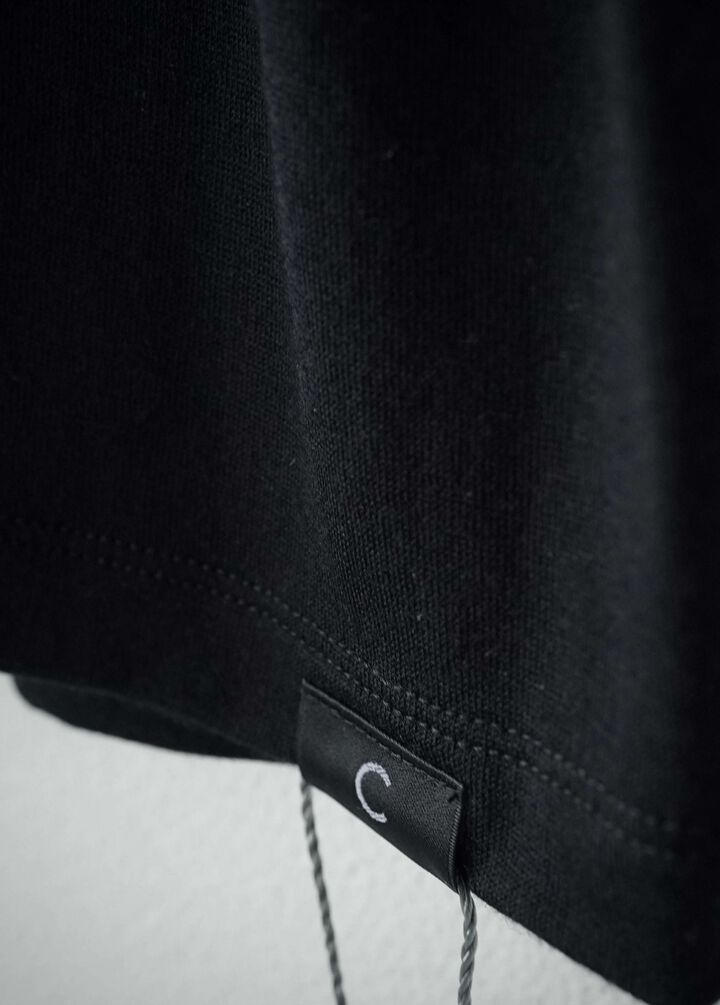 【CAPERTICA】CAP711CS26 Super140s Washable Wool Jersey / S140 Wool Tee,CHESTNUT, medium image number 18