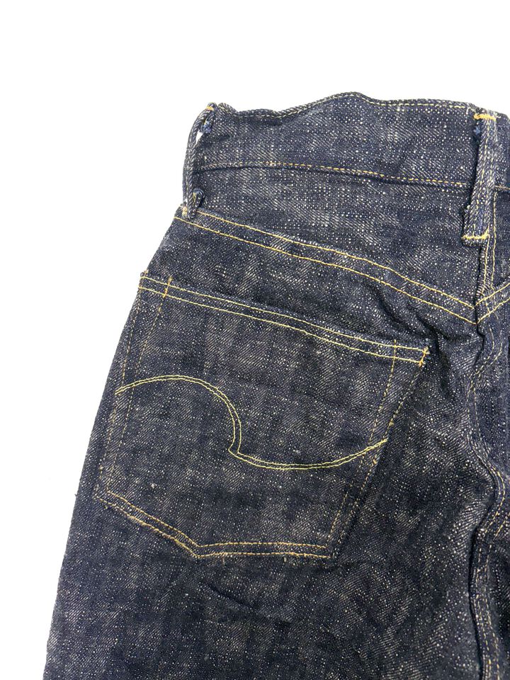 ONI595-KASURI 17oz ONI Kasuri Denim Retro style Loose Straight,, medium image number 5
