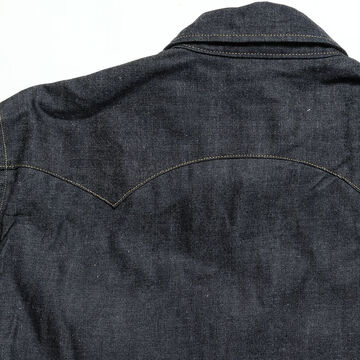 BURGUS PLUS - 8oz Denim Western Shirt - HBP-301WS-M,, small image number 6