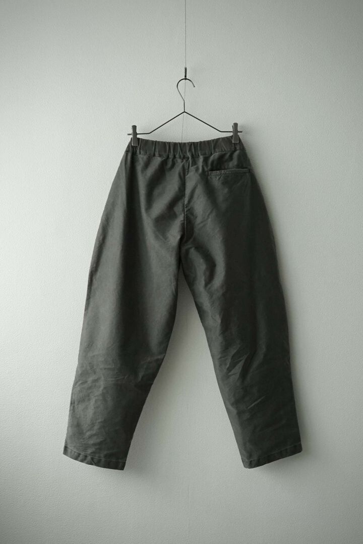 【CAPERTICA】CAP709PT11 Natural Dyed Moleskin / P/T Easy Pants,SUMI, medium image number 2