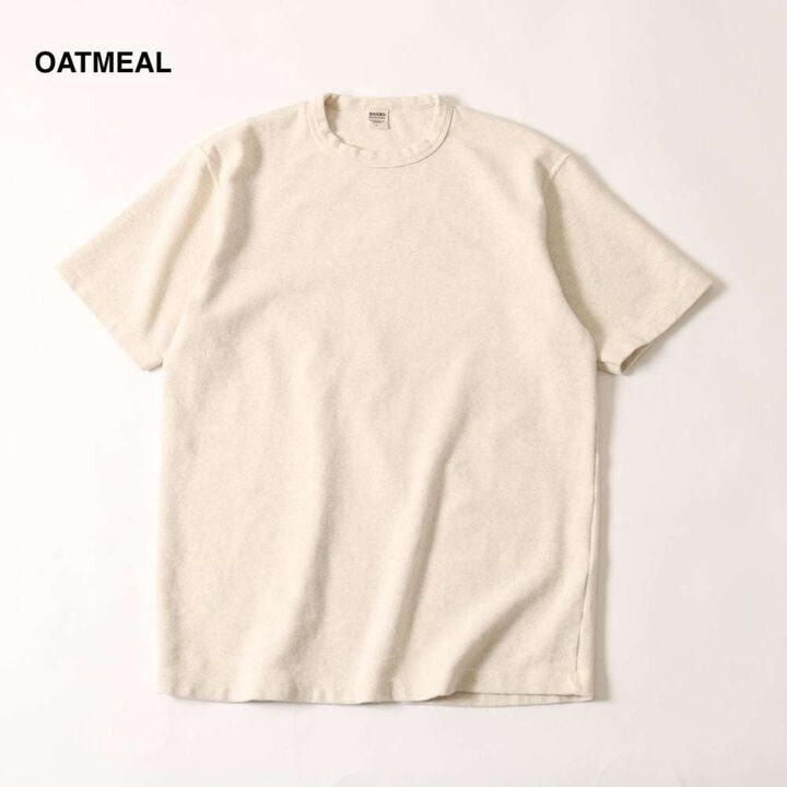 BR-8314 "STANDARD" 20/- Stretch Spun Milled S/S T-shirt,OATMEAL, medium image number 0