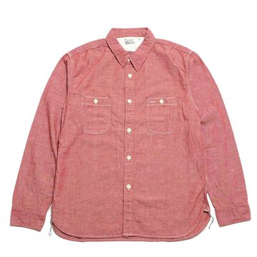 HBP-300CH Chambray Work Shirt (OFF WHITE),OFF WHITE, small image number 3