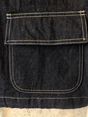 Lot No. BR11703 / U.S. NAVY DENIM GAS PROTECTIVE PARKA,, small image number 3