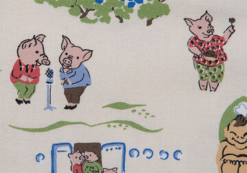 BILLI-003 Billiken Collab Aloha Shirts,NAVY, small image number 8