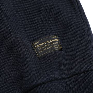 TR24AW-203 Naval High Neck Long Sleeve Shirt,BLACK, small image number 7