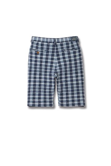 【Pre-Order】1918 INDIGO NORAGI SASHIKO Shorts,INDIGO, small image number 1